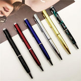 10pcs/lot Self defense metal knife pen metal ball point pen outdoor tool pen multi function ball point pen