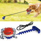 Outdoor Dog Chewing Rope Ball