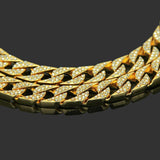Men's hip-hop diamond chain necklace accessories