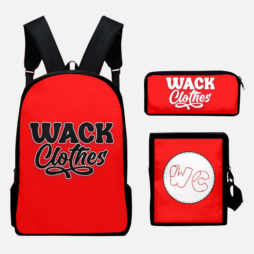 Wacky Oxford Bags Set 3pcs