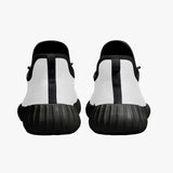 Mesh Knit Sneakers - White/Black